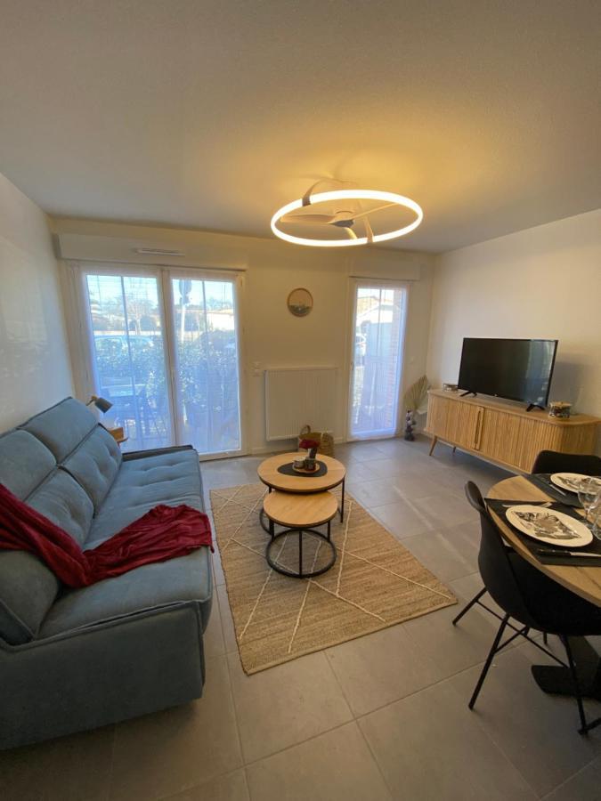 Charmant Appartement Neuf Et Confortable Classe 4 Etoiles 比斯卡罗斯 外观 照片