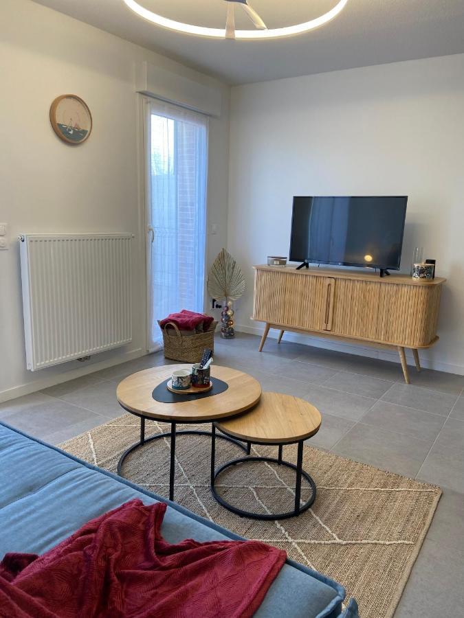 Charmant Appartement Neuf Et Confortable Classe 4 Etoiles 比斯卡罗斯 外观 照片